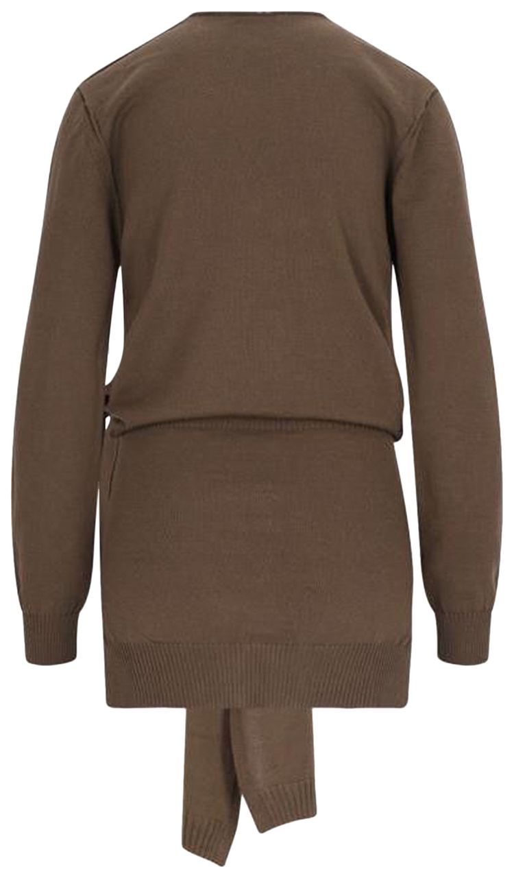 Lemaire Trompe LOeil Crewneck Jumper Light Taupe