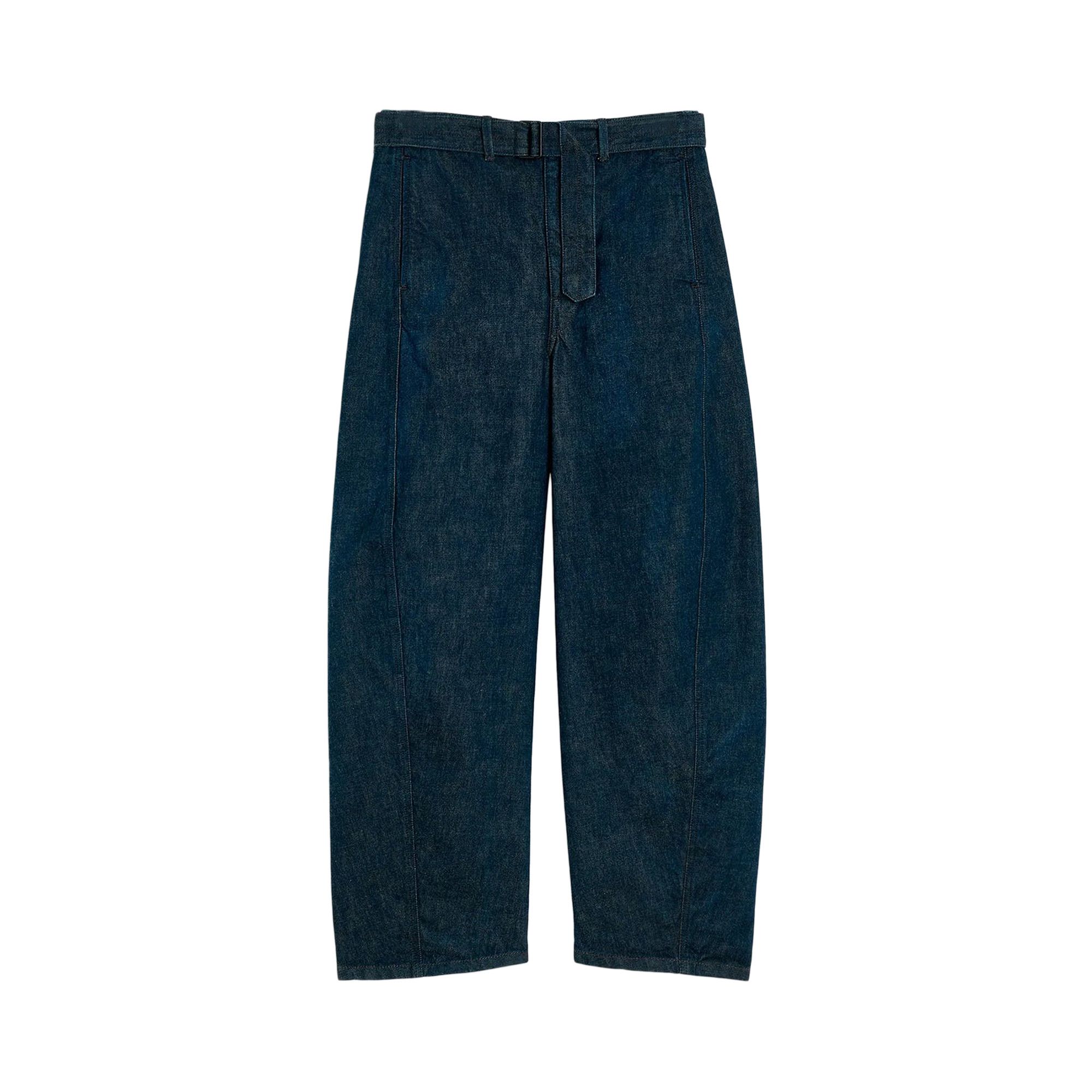 Buy Lemaire Twisted Belted Pants 'Denim Indigo' - PA326 LD1056