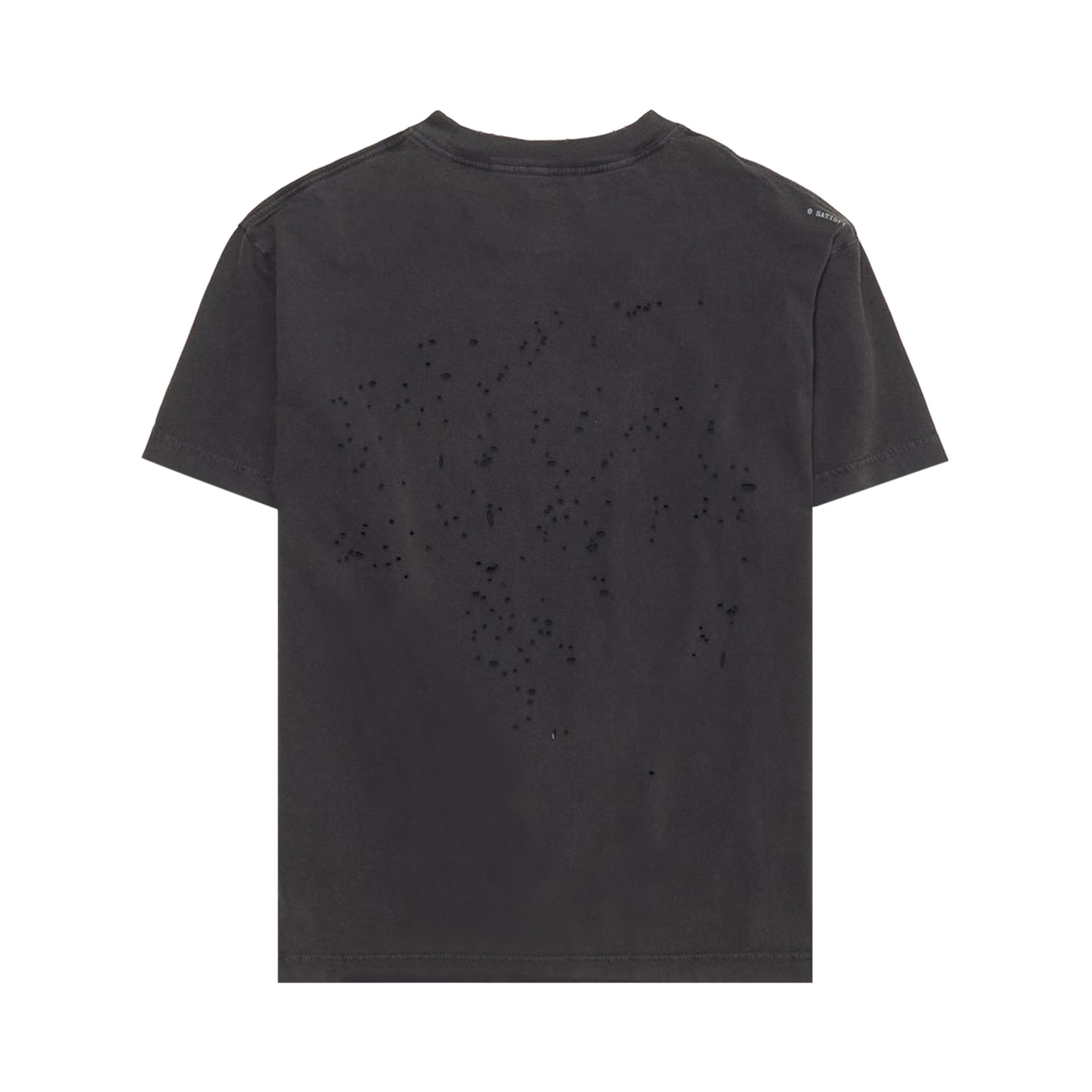 Buy SATISFY MothTech T-Shirt Graffiti 'Aged Black' - 11006 AB LG1