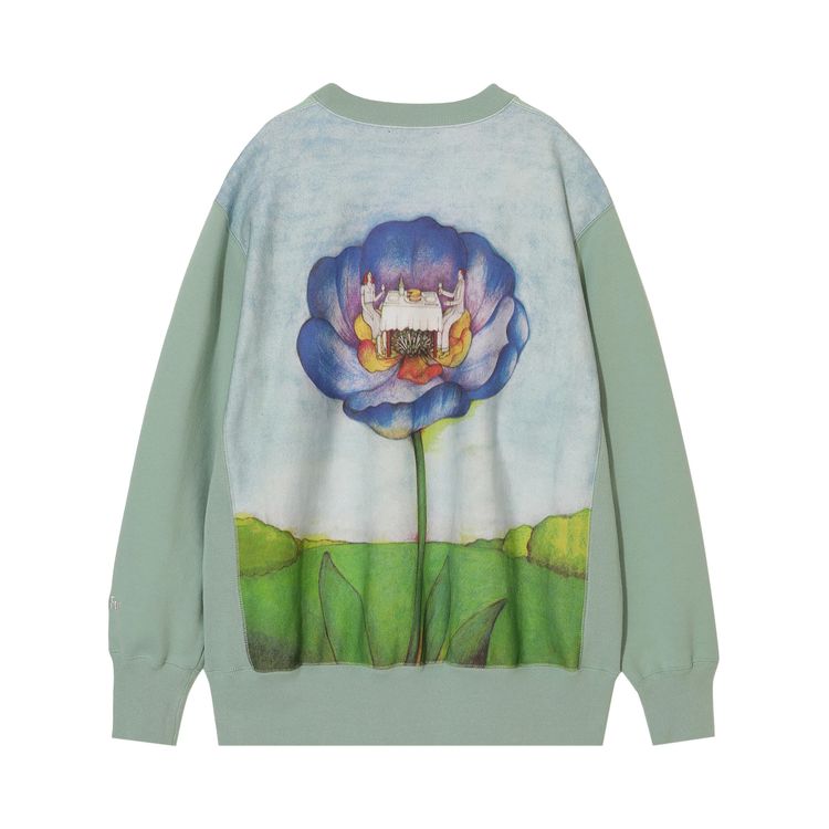 Undercover Print Sweatshirt Peppermint