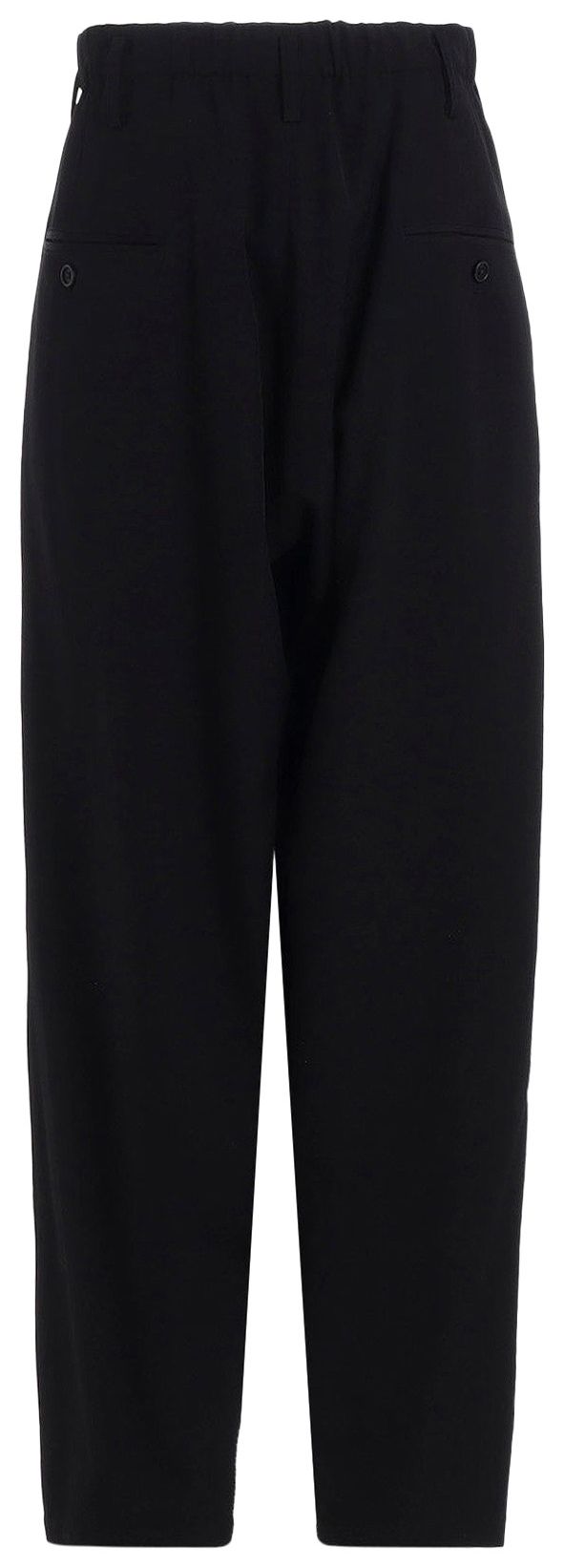 Yohji Yamamoto Pour Homme New Standard Wallet Pants Black