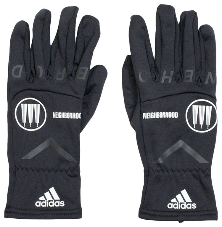 Y 3 x Neighborhood Gloves Black