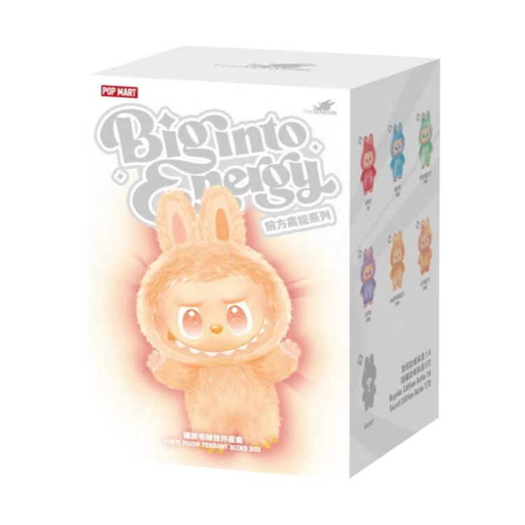 Pop Mart Labubu THE MONSTERS Big into Energy Series Vinyl Plush Sealed Single Blind Box 'Mystery'