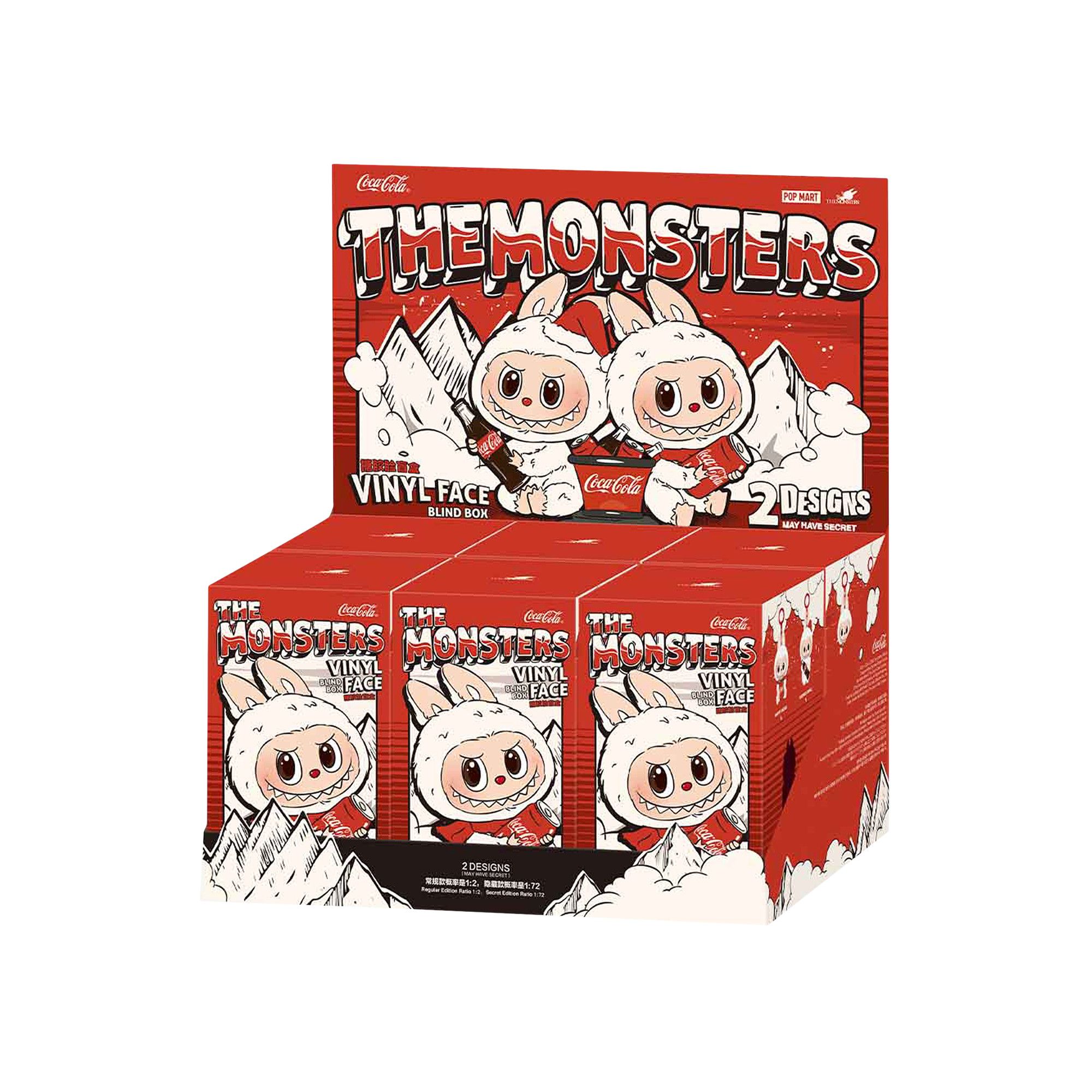 Buy Pop Mart Labubu THE MONSTERS COCA COLA SERIES Vinyl Face