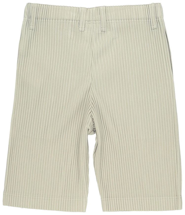 Homme Plisse Issey Miyake Tailored Pleats 2 Shorts Dry Grass Green