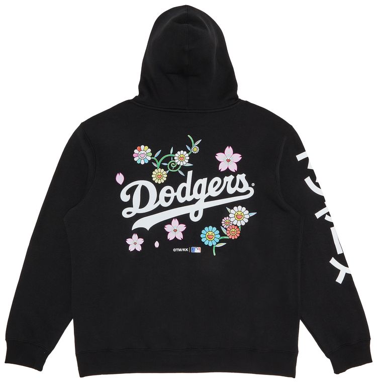 Fanatics x Complex x Takashi Murakami x Dodgers Hoodie Black