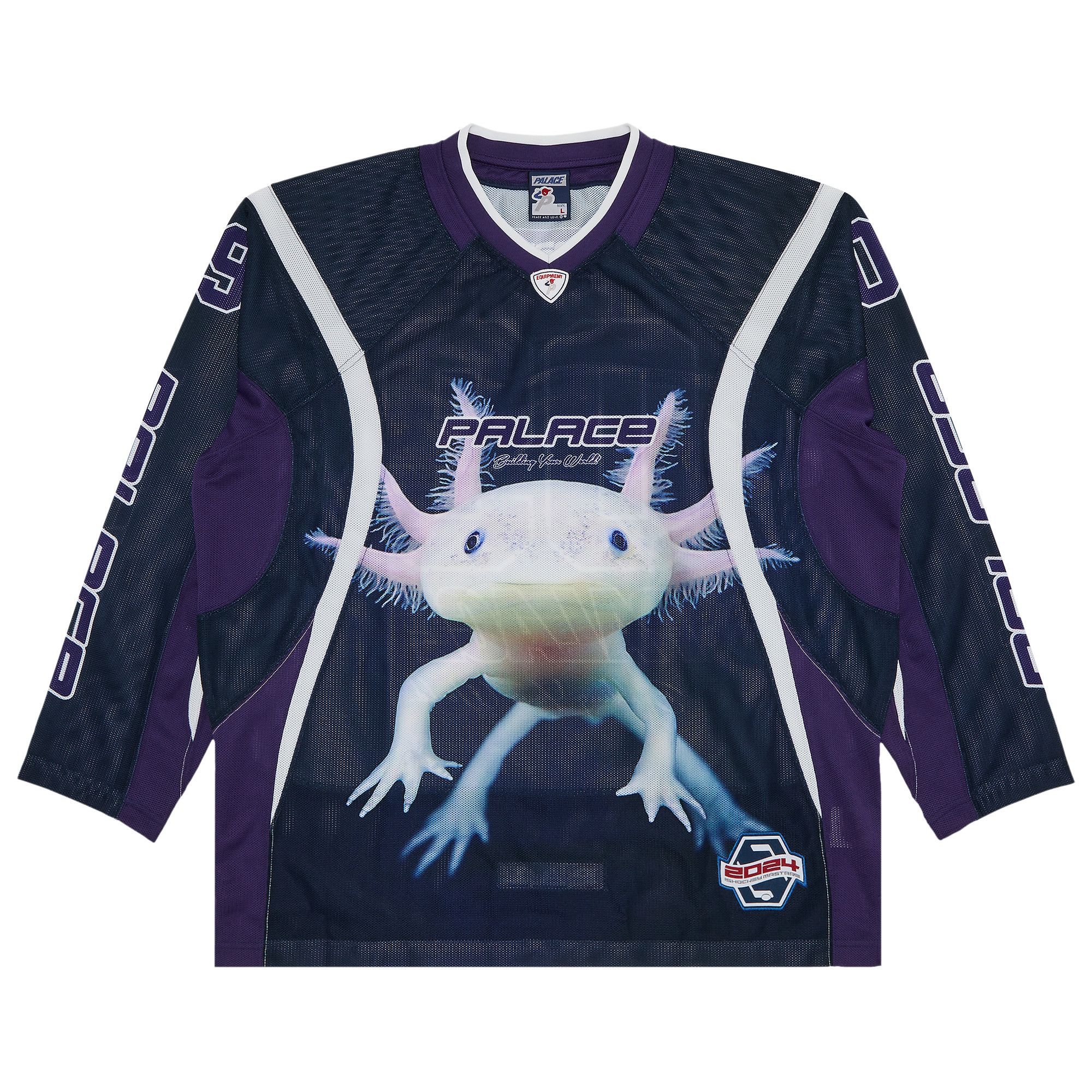 スケートボード PALACE building your world hockey jersey Buy Palace Building Your World Hockey Jersey 'Purple