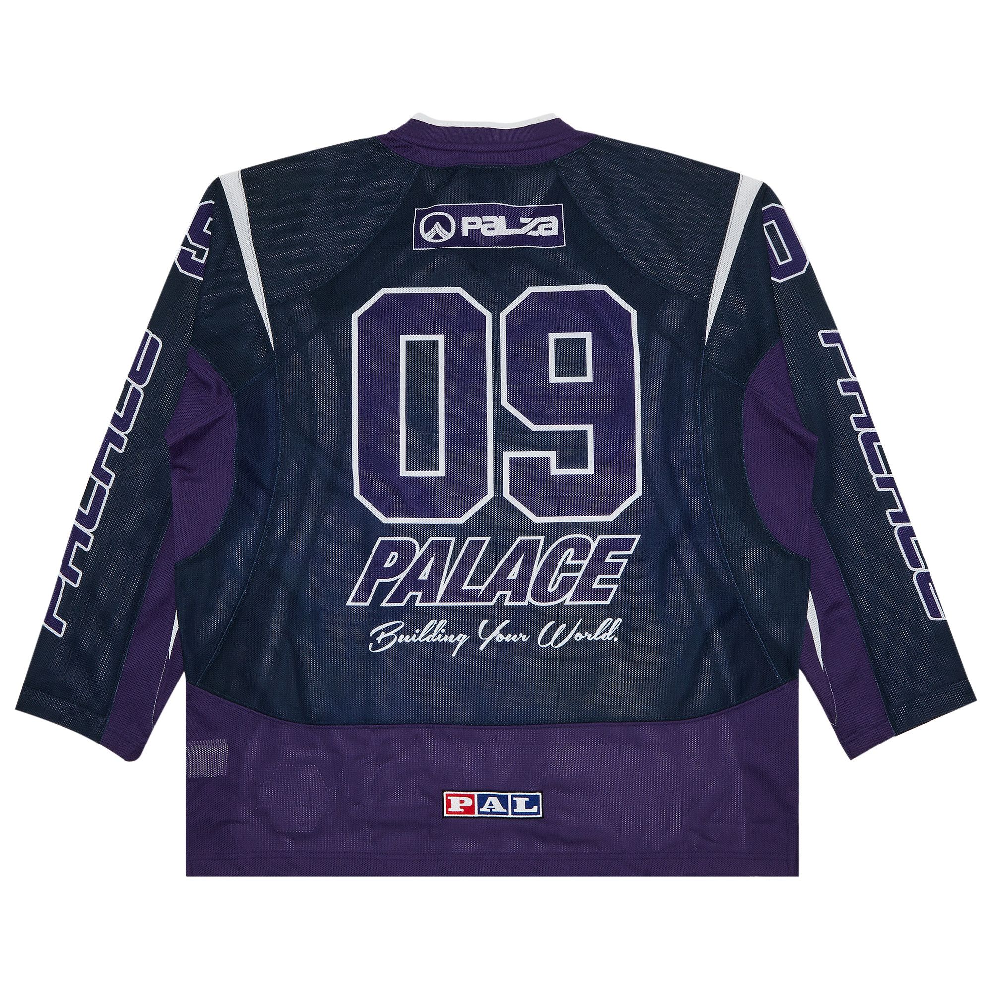 スケートボード PALACE building your world hockey jersey BUILDING YOUR WORLD HOCKEY JERSEY | PALACE SKATEBOARDS