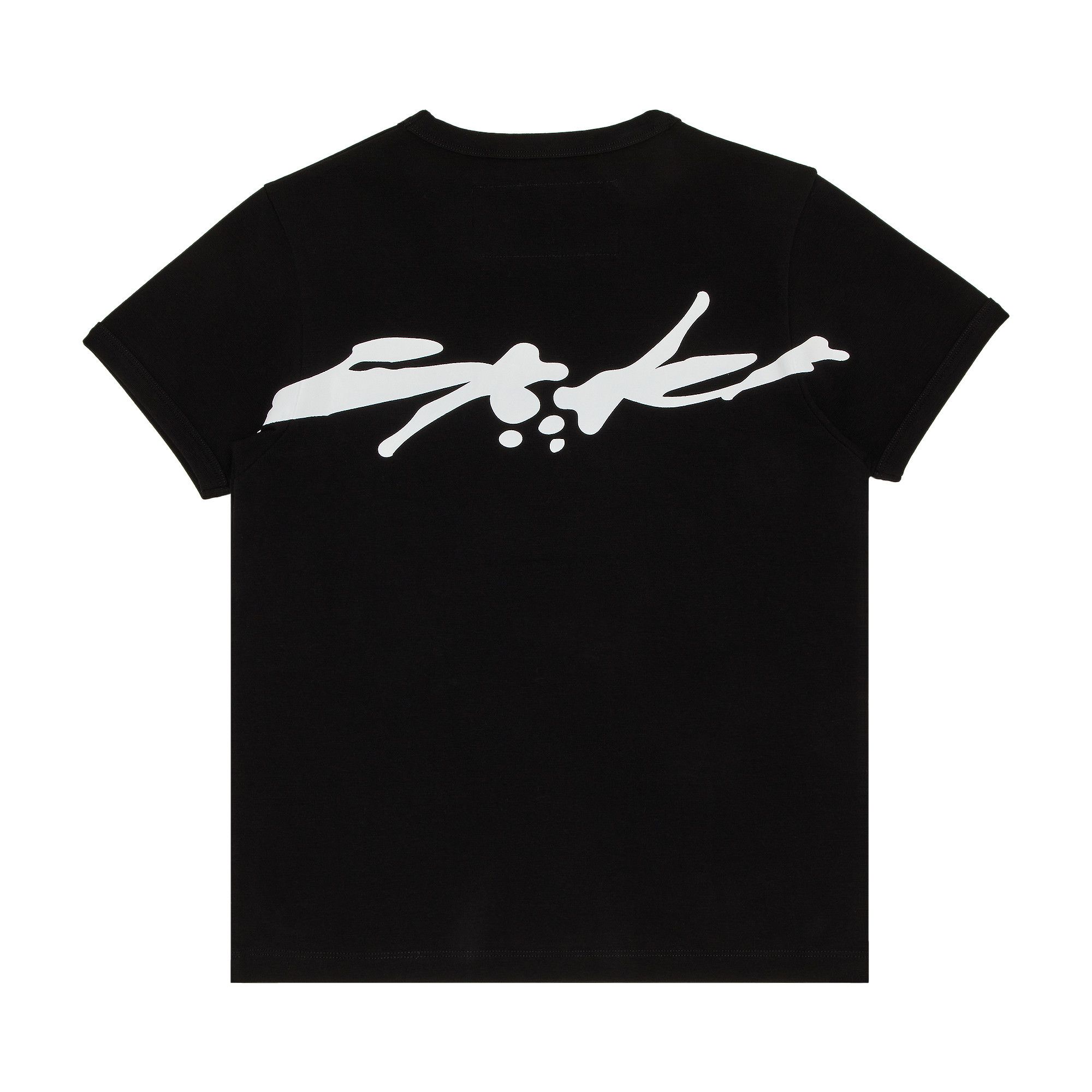 Buy Sp5der TM Baby Tee 'Black' - TE022SS25BLK | GOAT