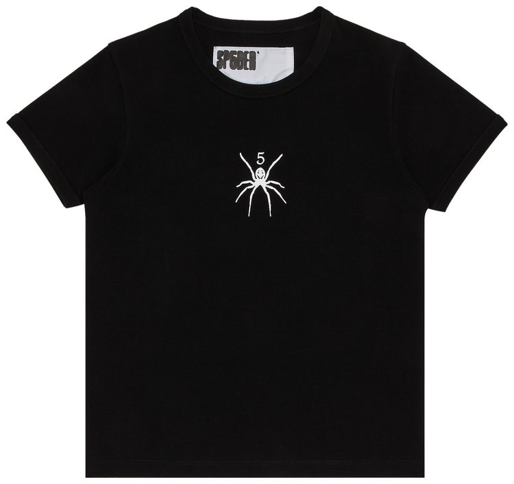 Sp5der TM Baby Tee Black