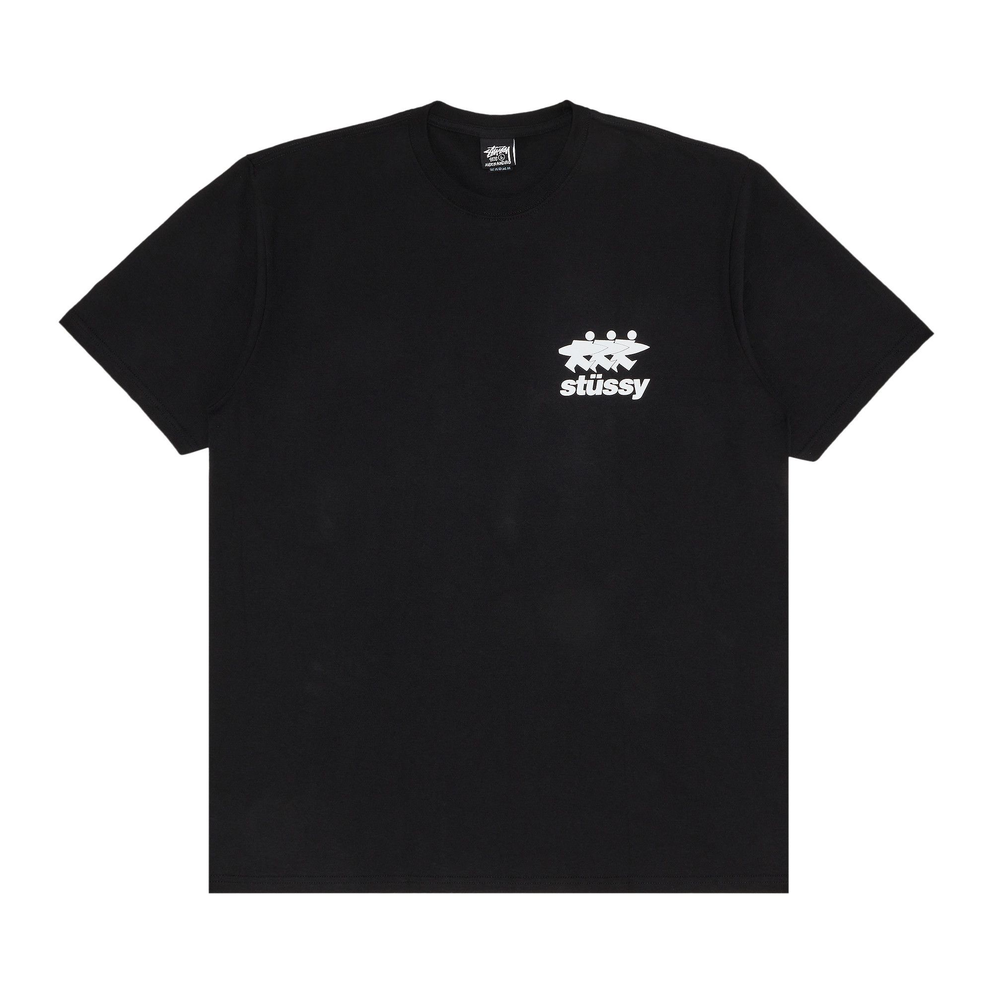 Buy Stussy Surfwalk Tee 'Black' - 1905089 BLAC | GOAT