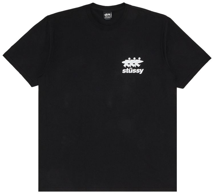 Stussy Surfwalk Tee Black