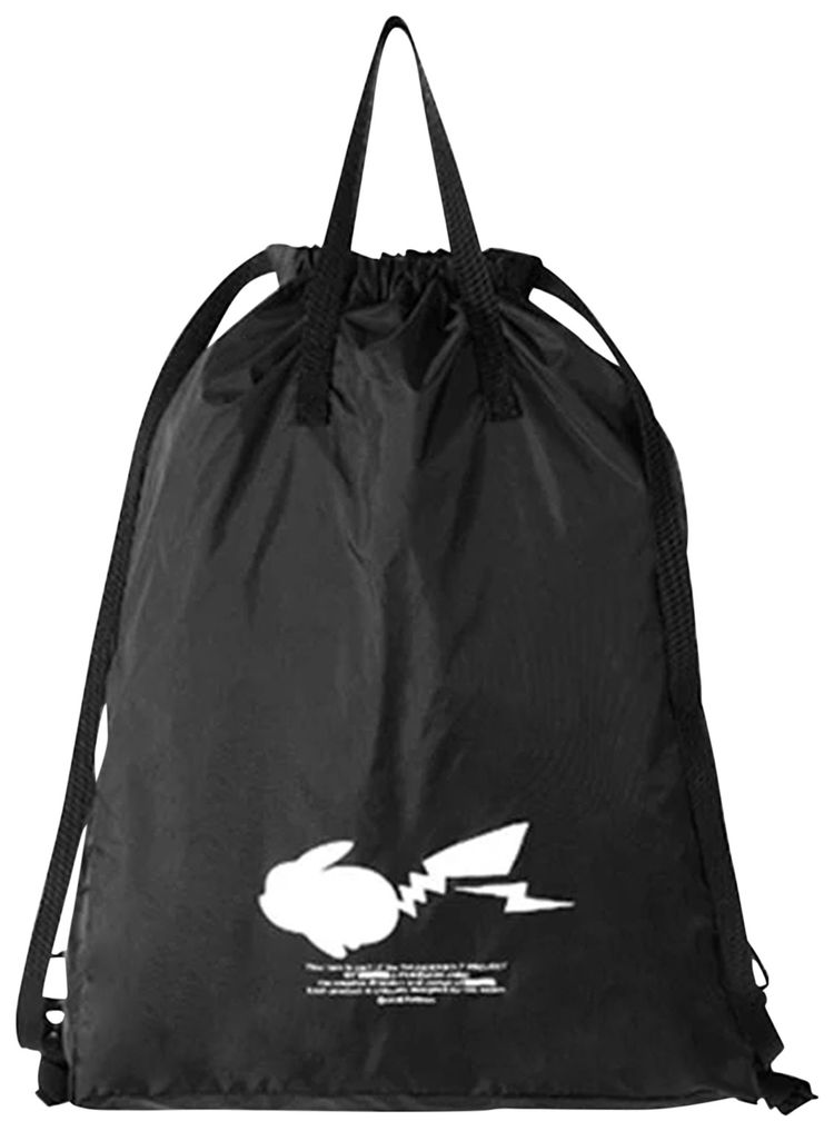 THUNDERBOLT PROJECT by FRGMT And Pokemon x Helinox Pikachu 2Way Bag Black