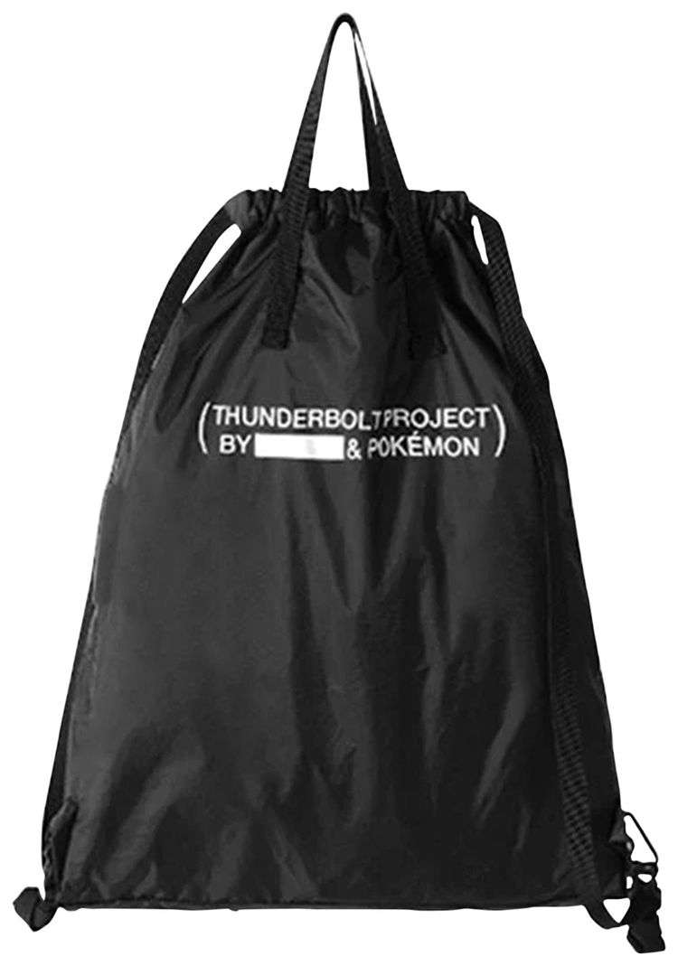THUNDERBOLT PROJECT by FRGMT And Pokemon x Helinox Pikachu 2Way Bag Black