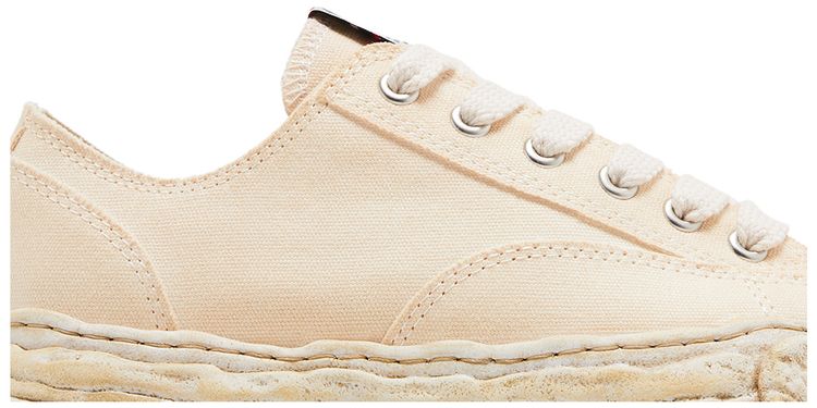 Maison Mihara Yasuhiro Peterson 23 OG Sole Garment Dyed Canvas Low Beige