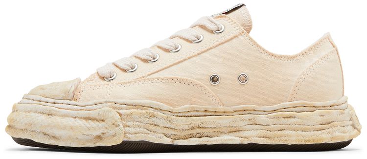 Maison Mihara Yasuhiro Peterson 23 OG Sole Garment Dyed Canvas Low Beige
