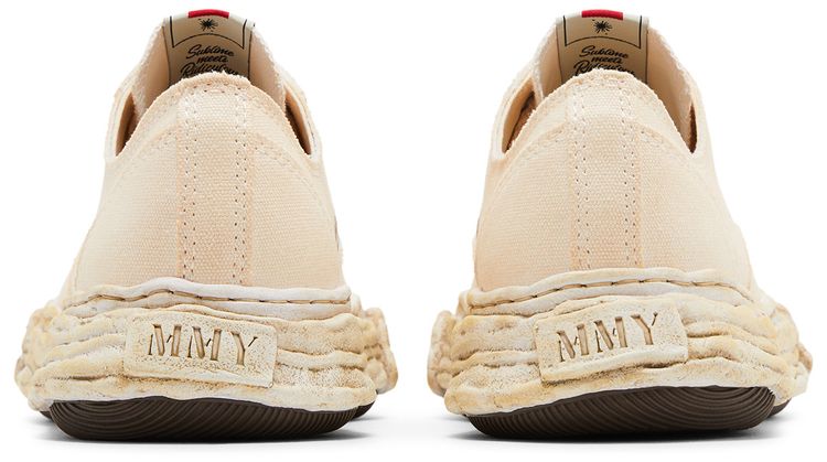 Maison Mihara Yasuhiro Peterson 23 OG Sole Garment Dyed Canvas Low Beige