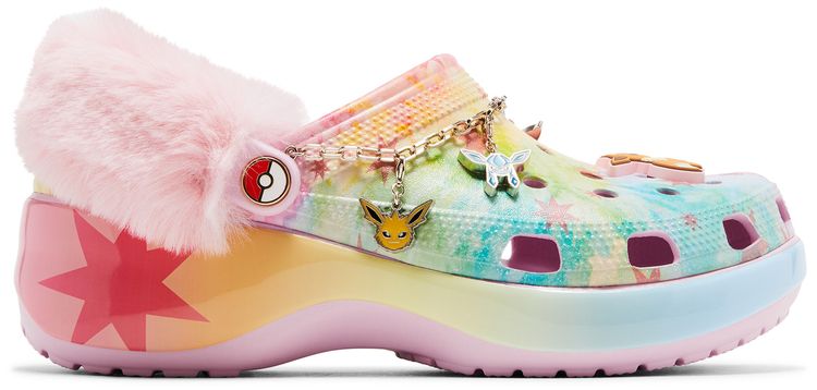 Crocs Pokemon x Wmns Classic Platform Clog Eevee