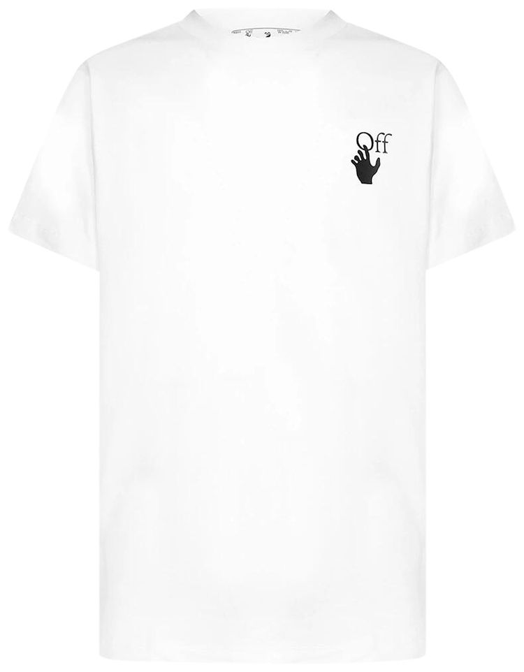 Off White Degrade Arrow Short Sleeve Slim Tee BlackMulticolor