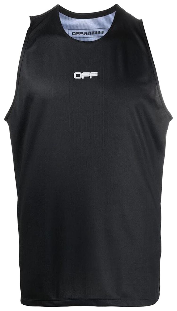 Off White Active Arrows Tank Top BlackWhite