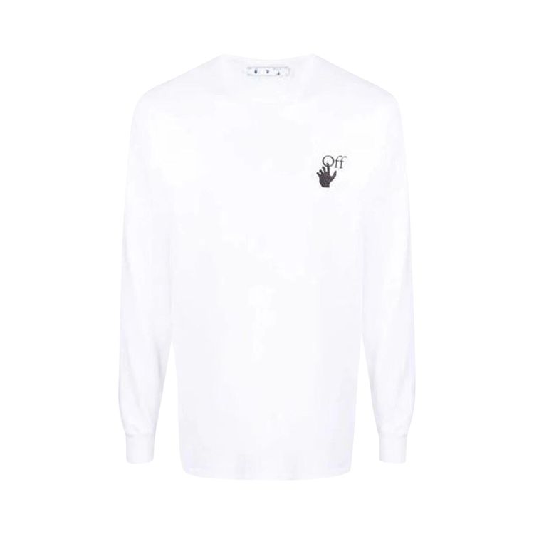 Off White Degrade Arrows Long Sleeve T Shirt WhiteMulticolor