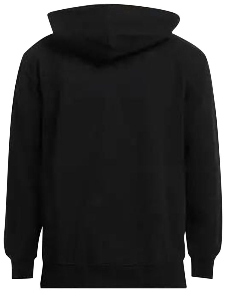 Off White Single Arrow Slim Fit Zip Up Hoodie Black