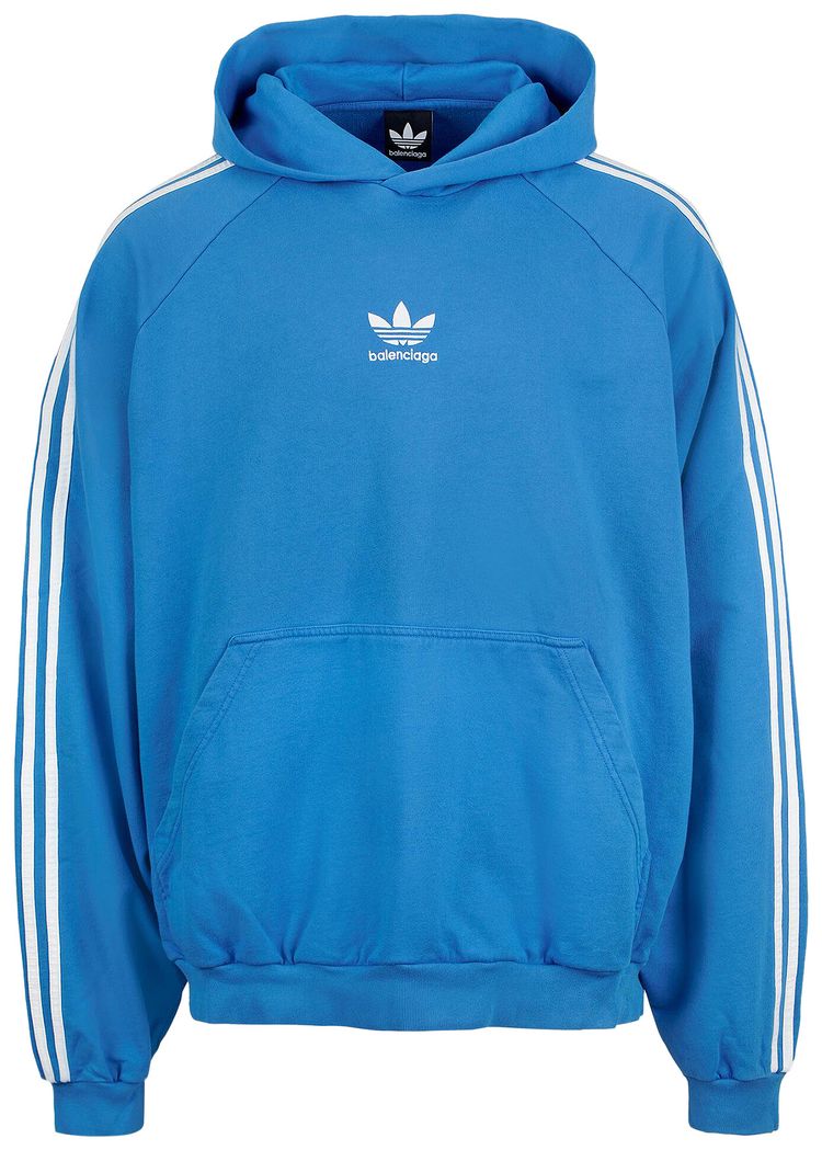 Balenciaga x adidas Hoodie Blue