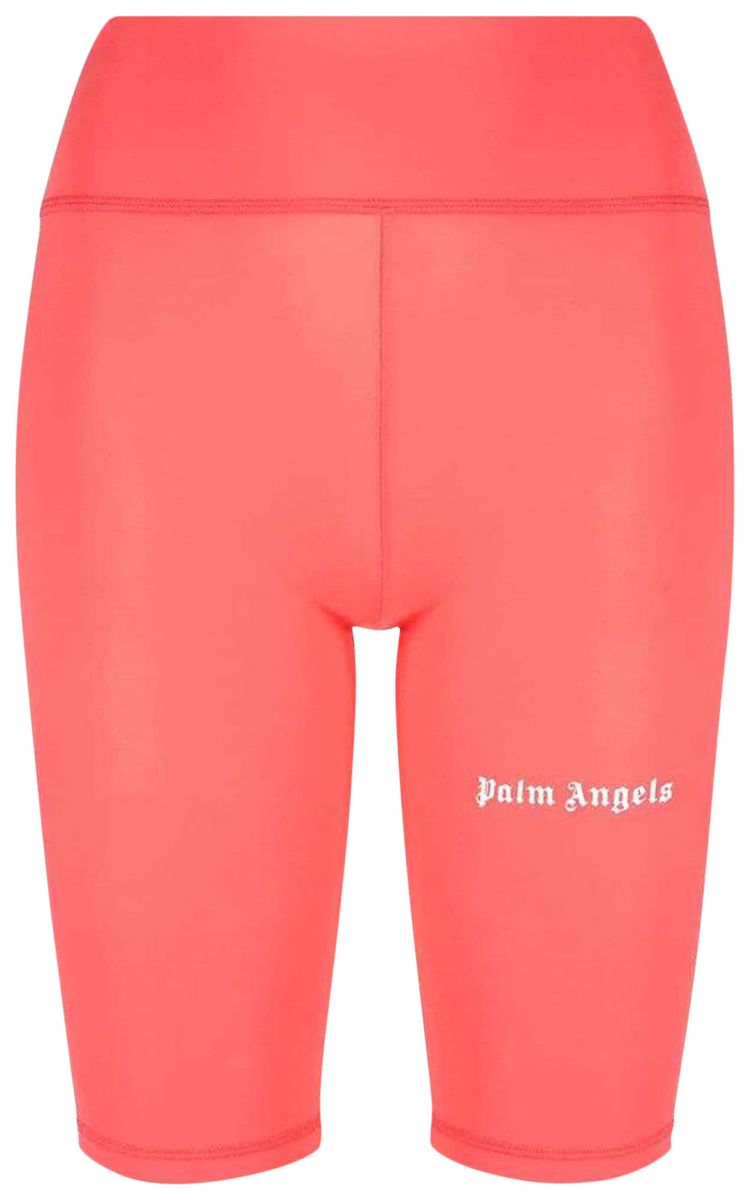Palm Angels Side Stripe Cycling Shorts Peach