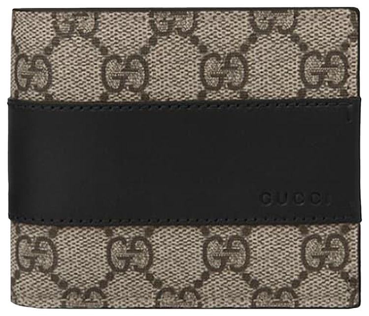 Gucci GG Supreme Wallet BeigeEbony