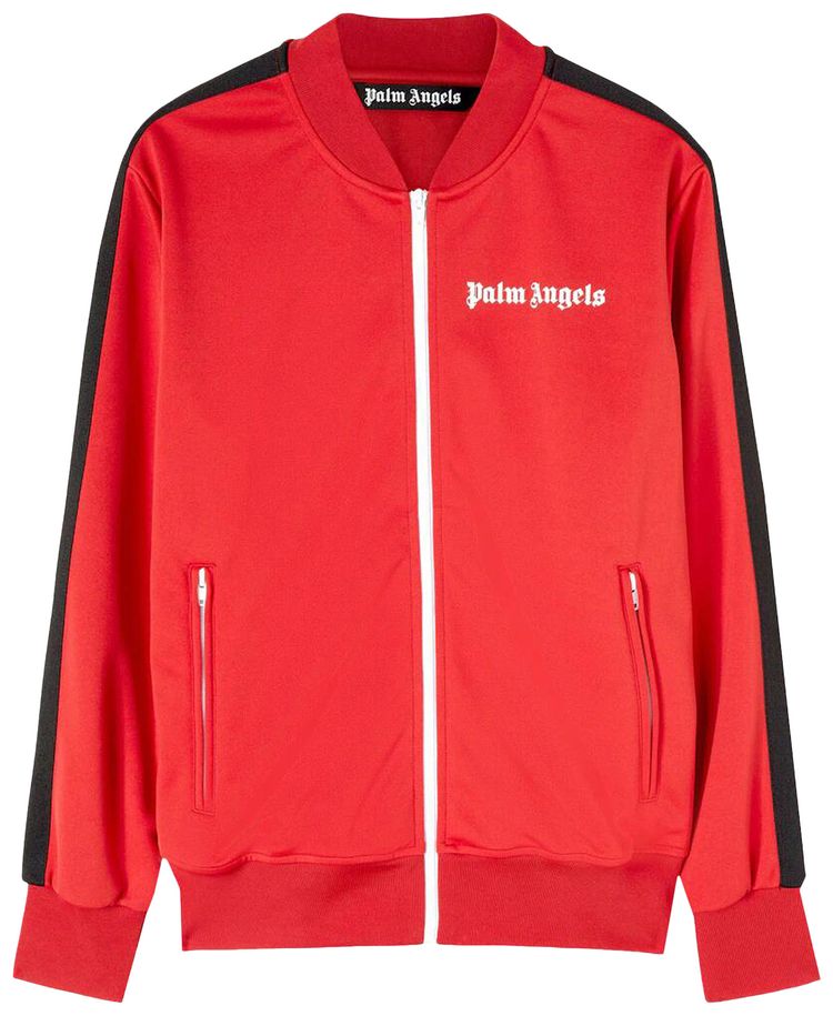 Palm Angels Palm Painted Jacket RedBlack