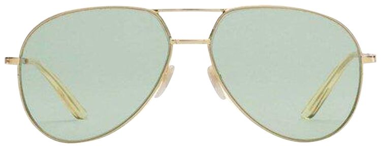 Gucci Aviator Sunglasses GreenGold