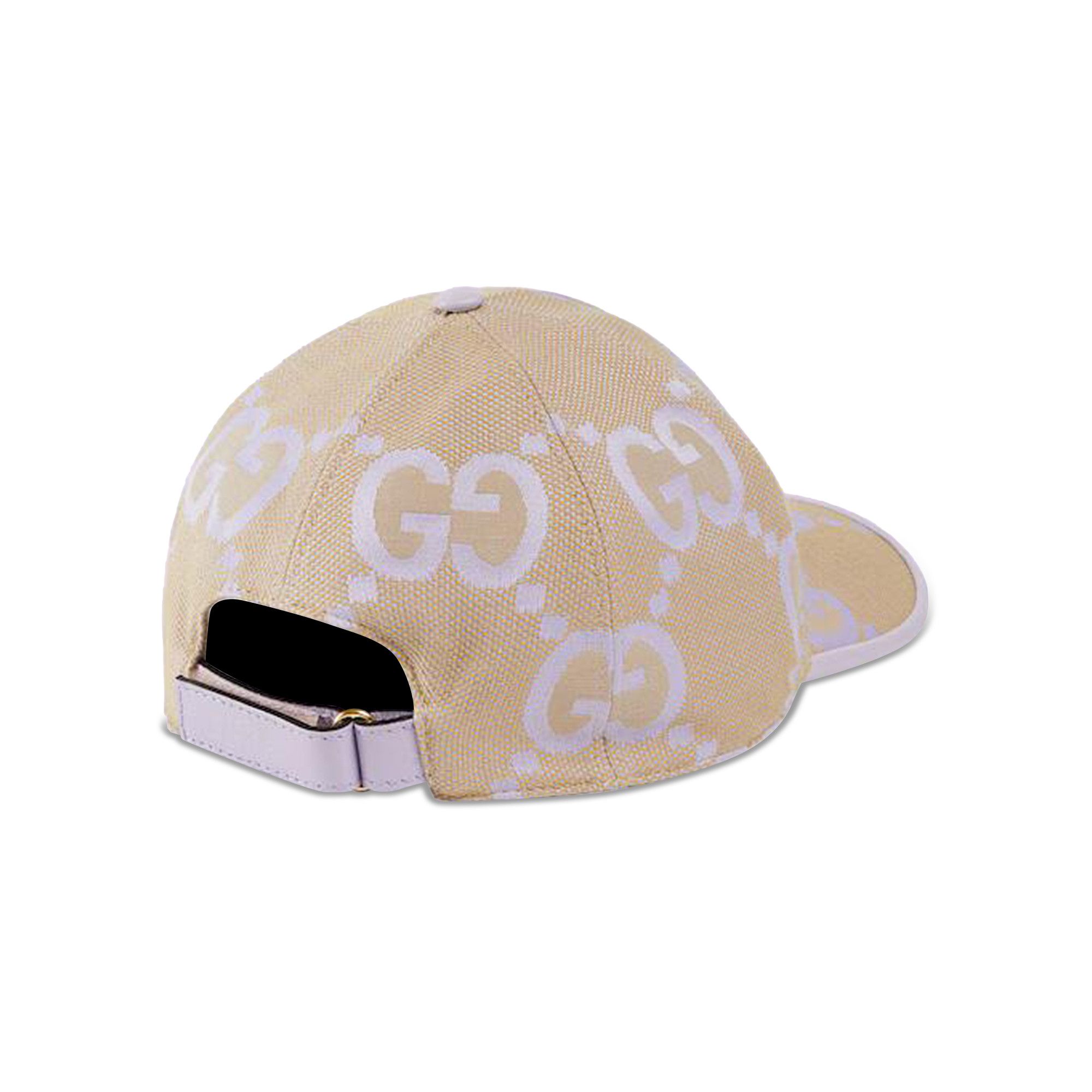 Buy Gucci Jumbo GG Baseball Hat 'Beige/Lilac' - 735011 4HAVS 8871