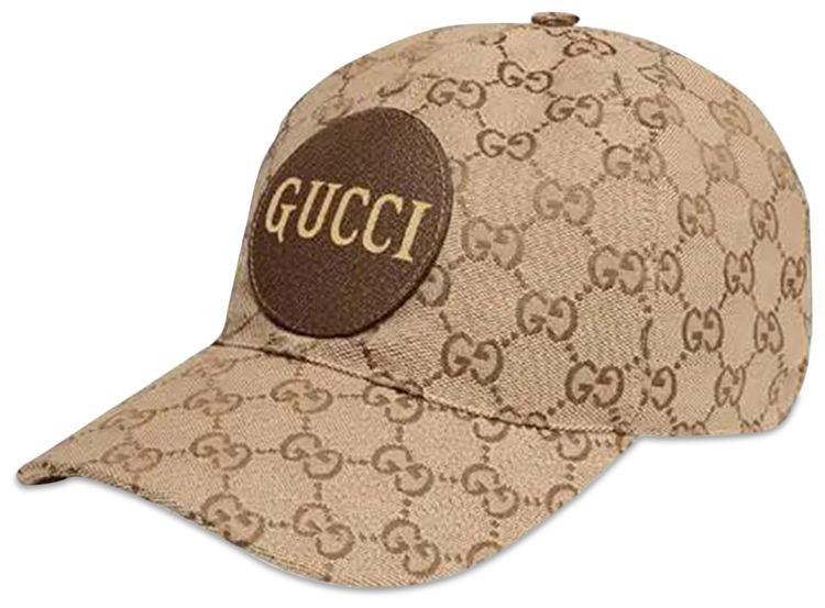 Gucci GG Canvas Baseball Hat BeigeBrown