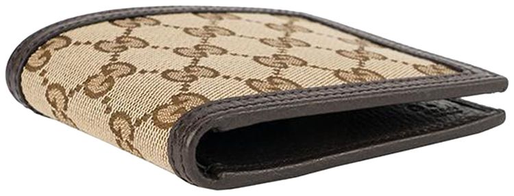 Gucci GG Monogram Bifold Wallet BeigeEbony