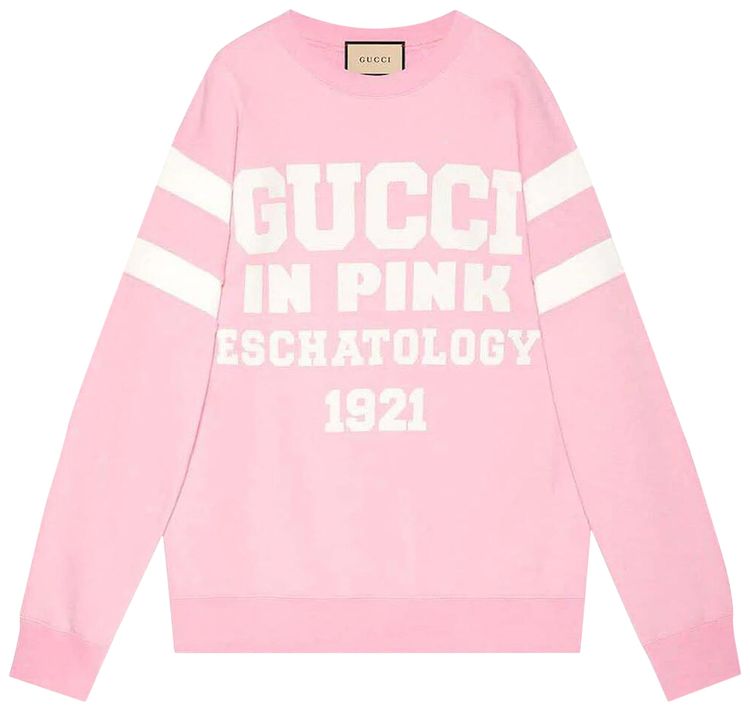 Gucci 25 Eschatology Sweatshirt Pink