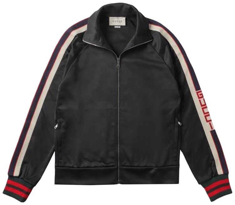Gucci Technical Jersey Jacket Black