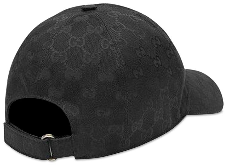 Gucci GG Canvas Baseball Hat Black