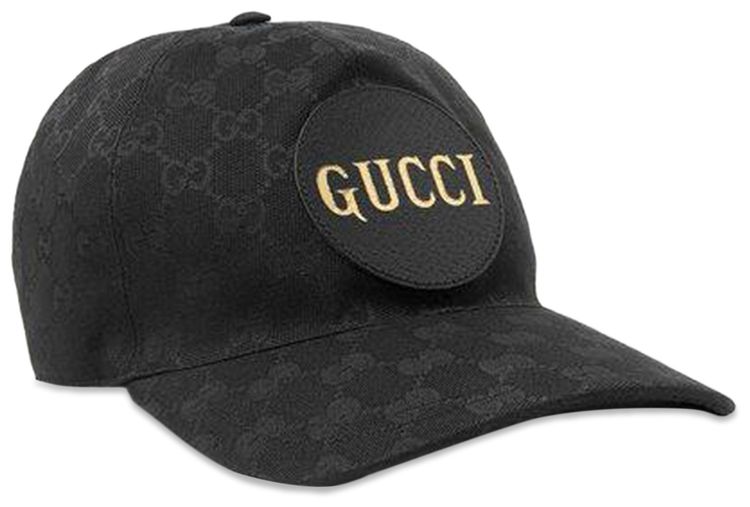 Gucci GG Canvas Baseball Hat Black