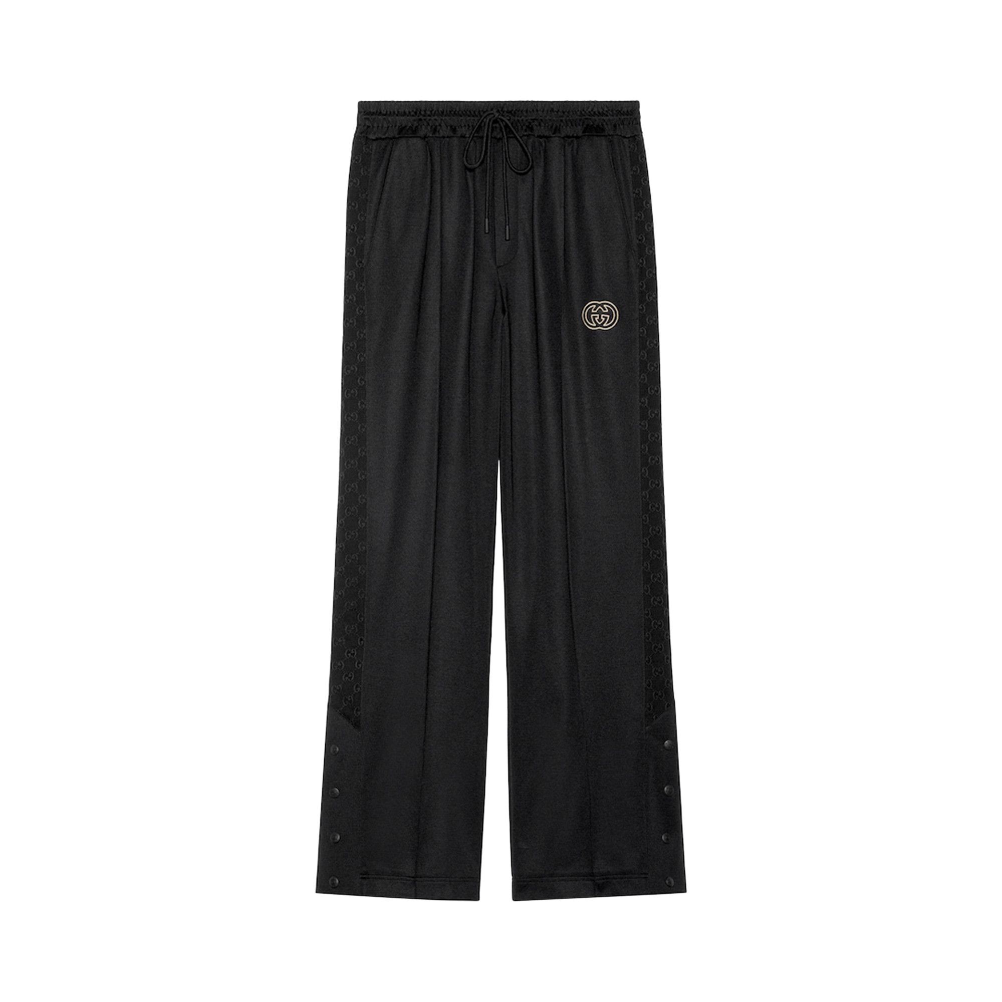 Buy Gucci Technical Jersey Track Pants 'Black' - 698426 XJEES 1152