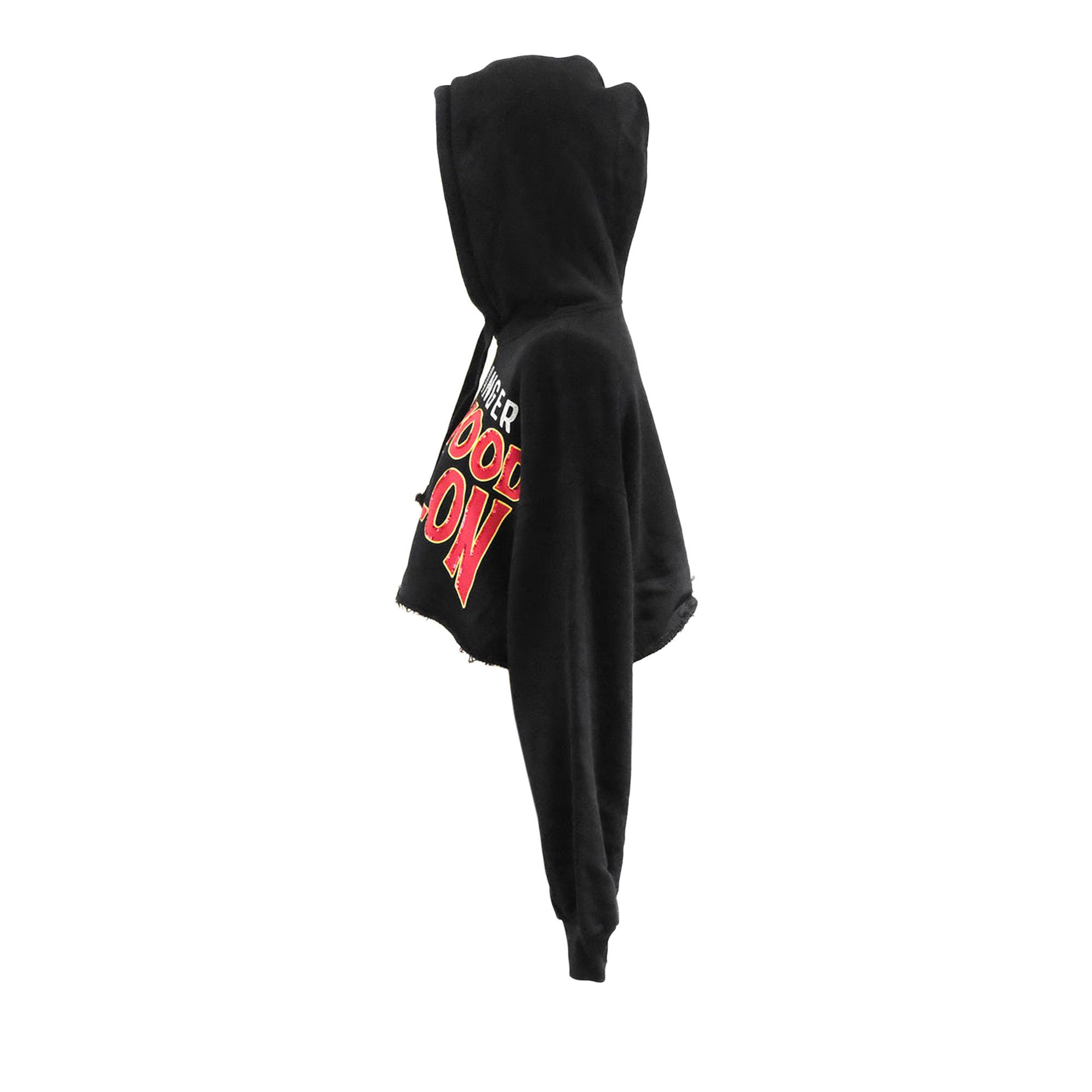 Buy Gucci Hollywood Babylon Cropped Hoodie 'Black' - 688197 XJEF7