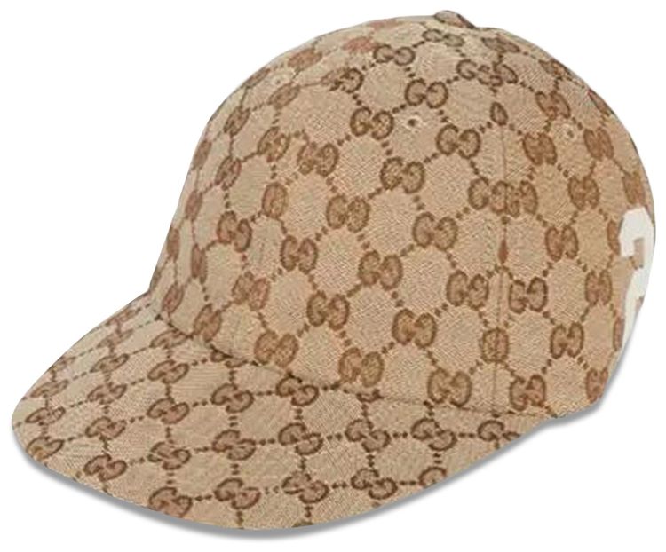 Gucci GG Canvas Baseball Cap Beige