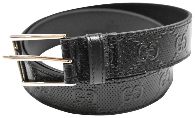 Gucci GG Tennis Belt Black