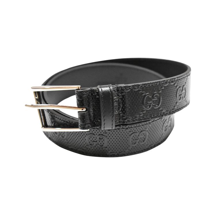 Gucci Women\'s Slim Belt 474313 UCGAN 1000 Leather Black 80 32 s-l400.jpg main image 3