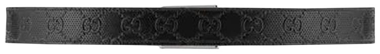 Gucci GG Tennis Belt Black