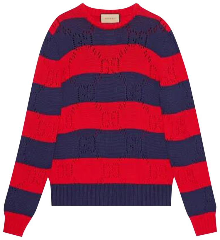 Gucci Striped Sweater RedBlue