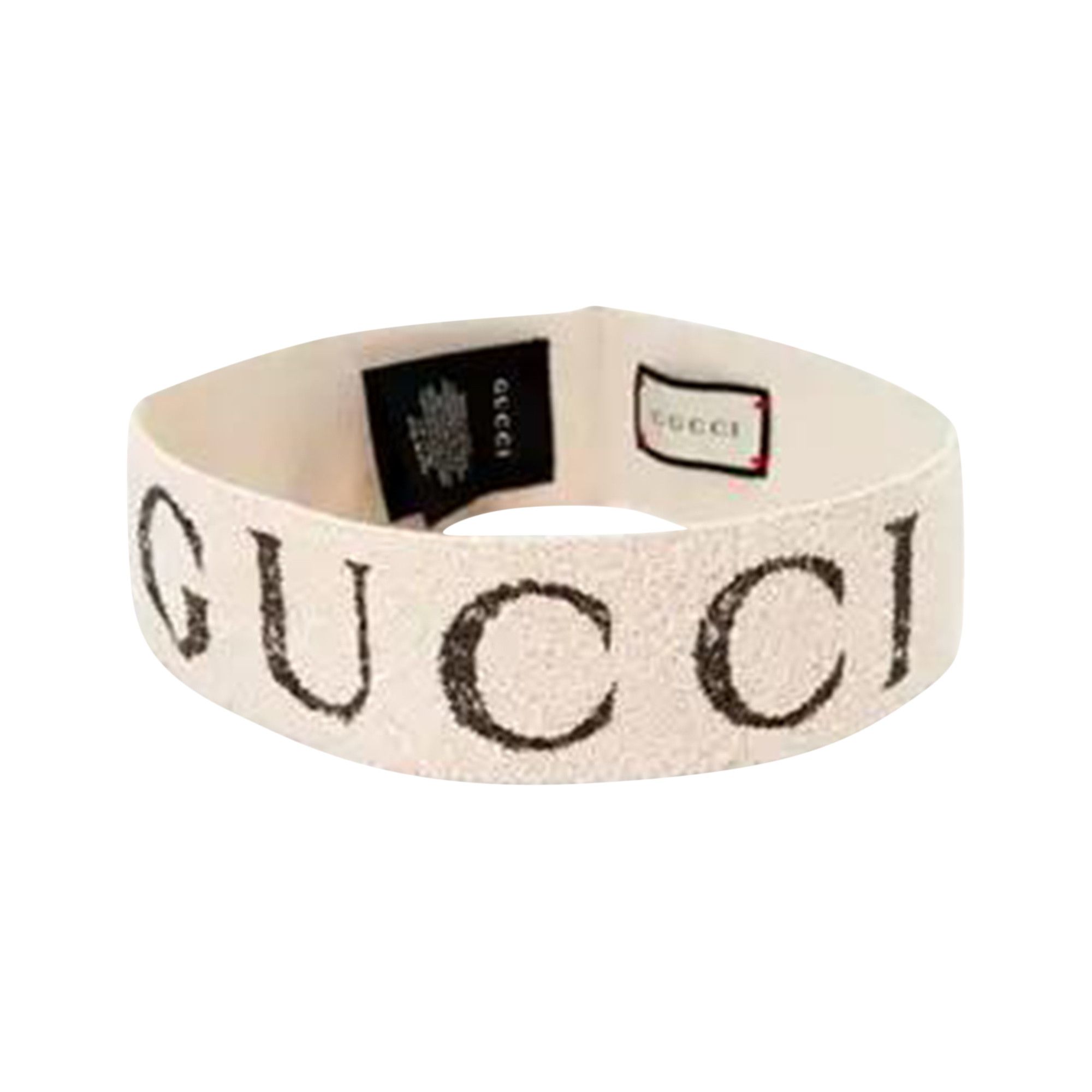 Buy Gucci Logo Headband 'White' - 491820 3G133 9060 | GOAT