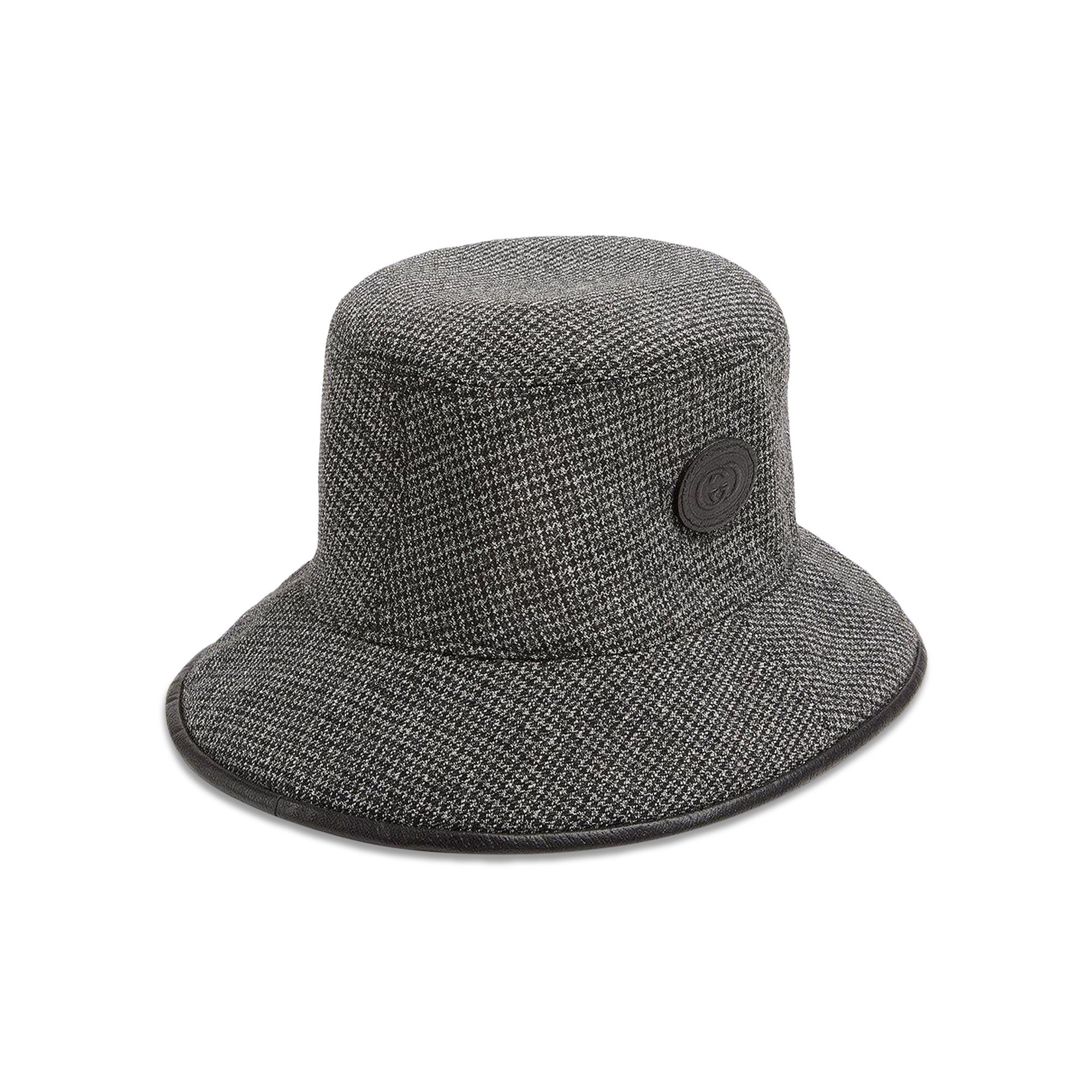 Buy Gucci GG Reversible Bucket Hat 'Grey/Black' - 728837 4HAWD