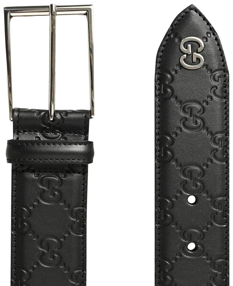 Gucci GG Signature Belt Black