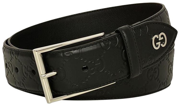 Gucci GG Signature Belt Black