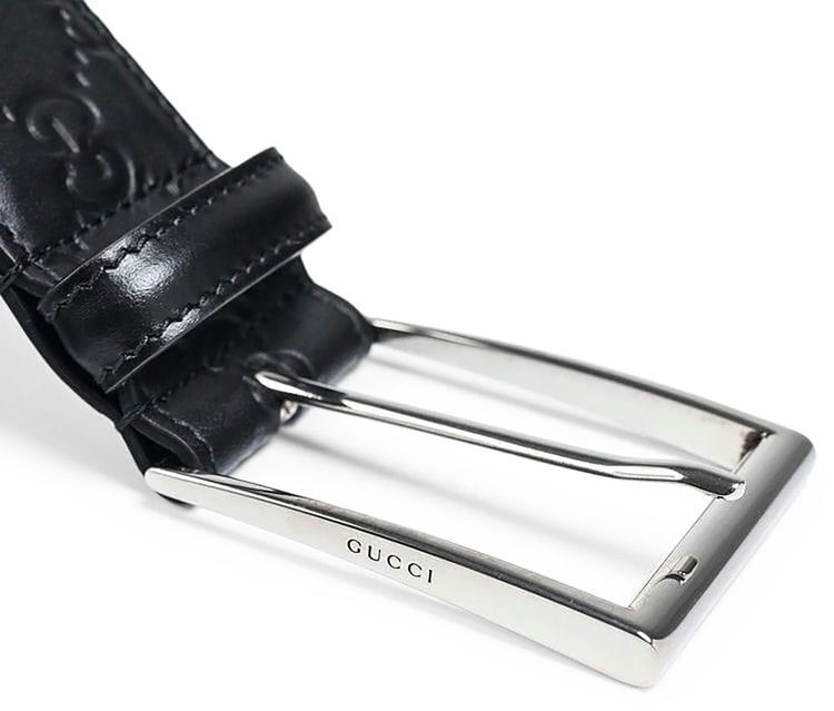 Gucci GG Signature Belt Black